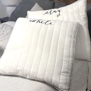 Rae Dunn throw pillows